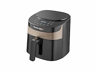 Bestron airfryer met prepair technologie met 8 voorgeïnstalleerde programma's, 4 liter beige - afbeelding 1 van  1