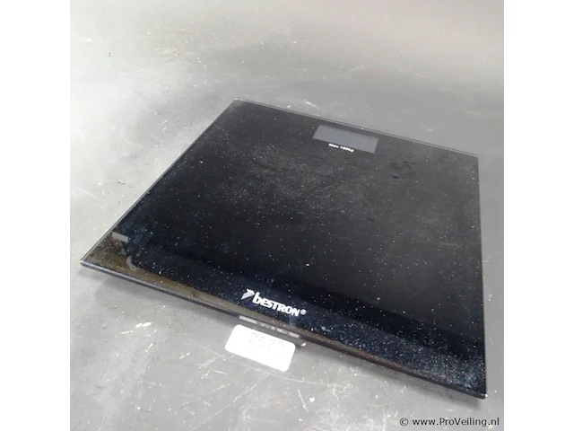 Bestron elektrische weegschaal - afbeelding 1 van  5