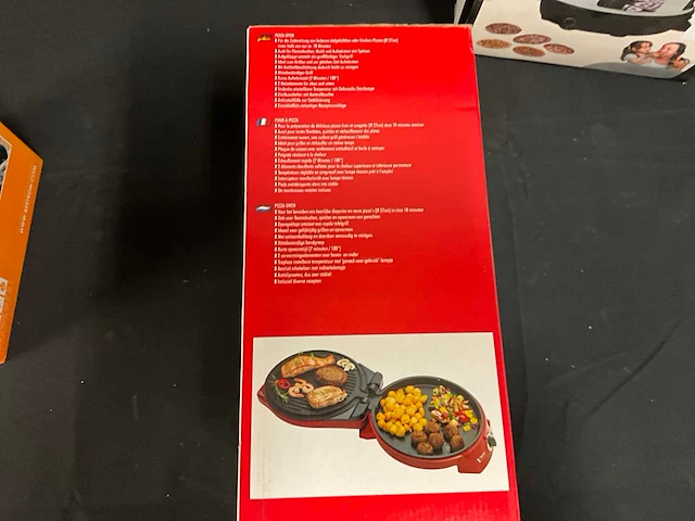 Bestron / gusta pizzaoven / raclette (3x) - afbeelding 8 van  10