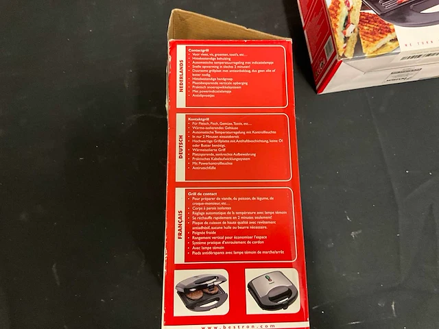 Bestron/ kochmann contactgrill / partypan (3x) - afbeelding 6 van  10