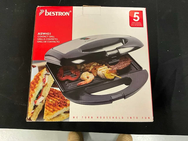 Bestron/ kochmann contactgrill / partypan (3x) - afbeelding 7 van  10