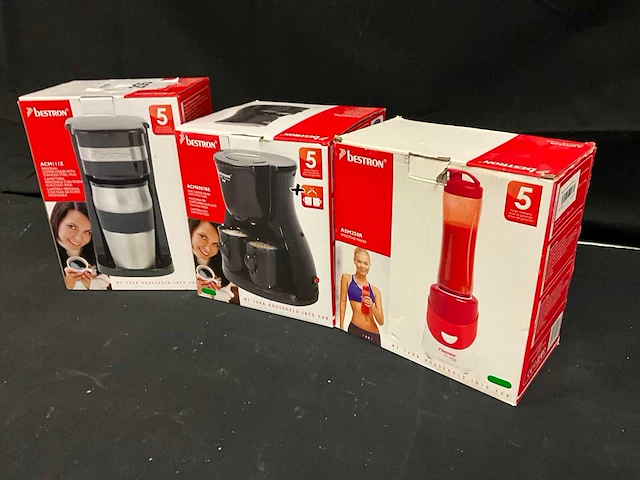 Bestron koffiemachine (3x) - afbeelding 1 van  7