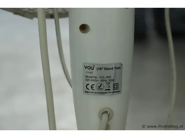 Bestron ventilator op standaard- 2 stuks - afbeelding 6 van  7