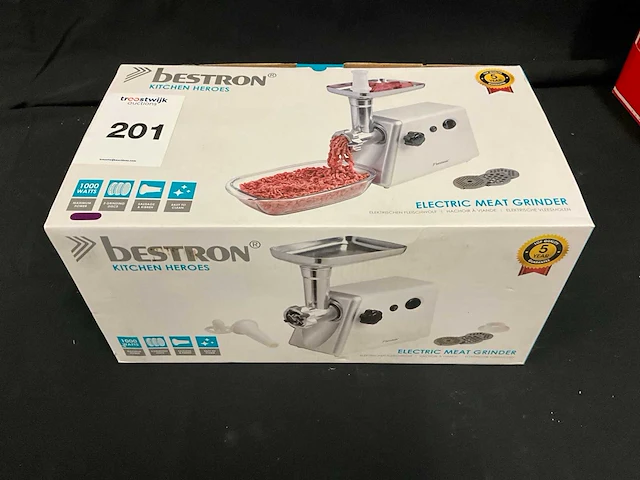 Bestron vleesmolen / allessnijder (2x) - afbeelding 4 van  9