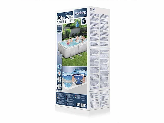 Bestway - 4,04x2,01meter - opzetzwembad - afbeelding 3 van  4
