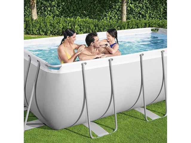 Bestway - 4,04x2,01meter - opzetzwembad - afbeelding 1 van  4