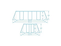 Bestway - 4,04x2,01meter - opzetzwembad - afbeelding 4 van  4