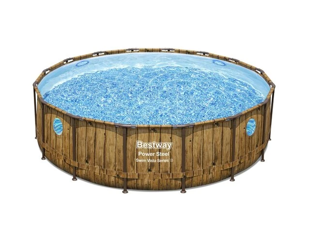 Bestway - power steel swim vista - opzetzwembad inclusief filterpomp en accessoires - 488x122 cm - afbeelding 4 van  4