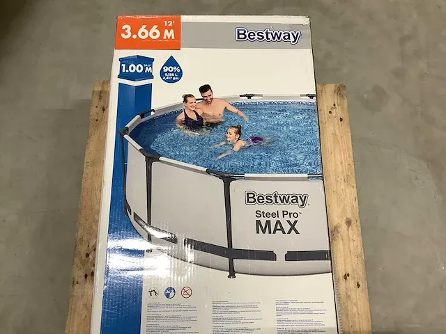 Bestway - pro steel rond - 366x100cm - opzetzwembad - afbeelding 4 van  4