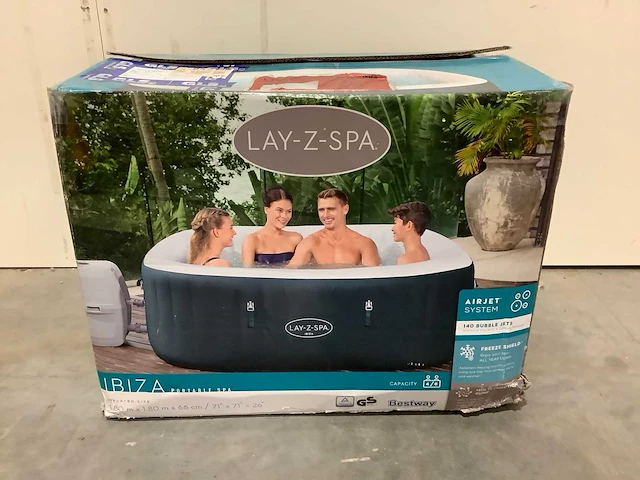 Bestway lay-z-spa ibiza jacuzzi - afbeelding 2 van  6