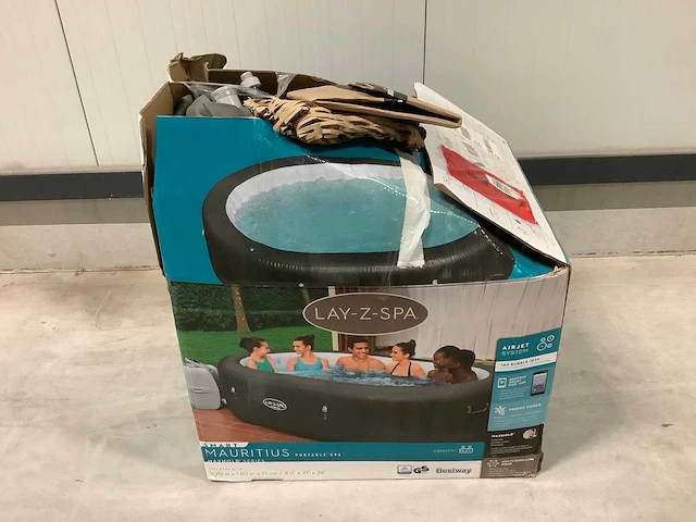 Bestway lay-z-spa mauritius jacuzzi - afbeelding 2 van  5