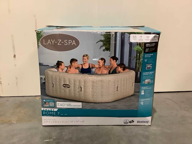 Bestway lay-z-spa rome 7 jacuzzi - afbeelding 2 van  4