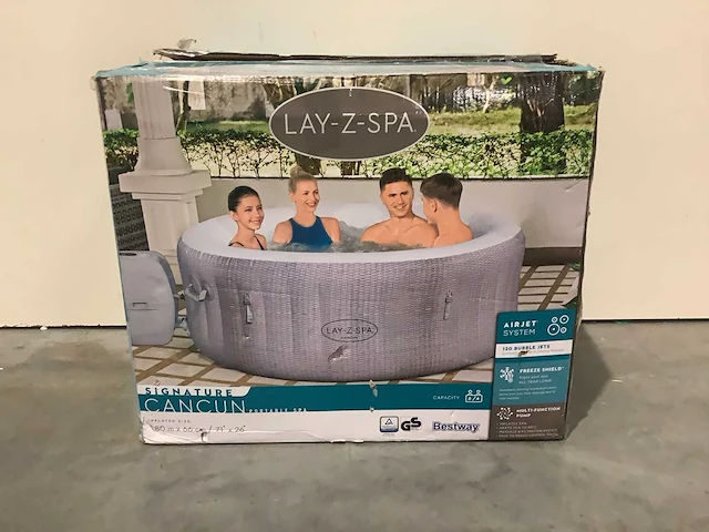 Bestway lay-z-spa signature cancun jacuzzi - afbeelding 2 van  5