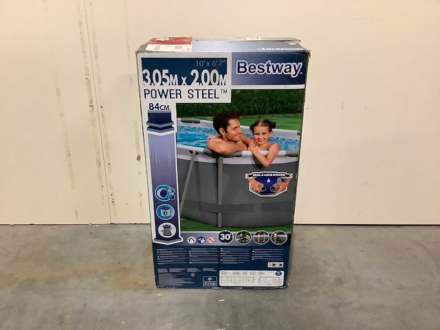 Bestway power steel opzetzwembad - afbeelding 2 van  4