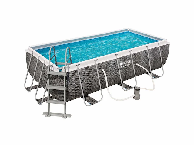 Bestway power steel zwembad - afbeelding 1 van  3