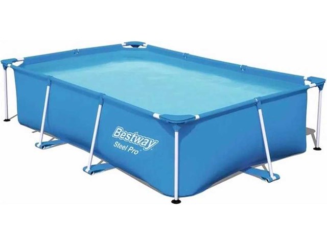 Bestway steel pro - 300 x 201 x 66 cm - opzetzwembad - afbeelding 1 van  2