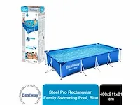 Bestway steel pro 400x211x81 cm opzetzwembad - afbeelding 4 van  6