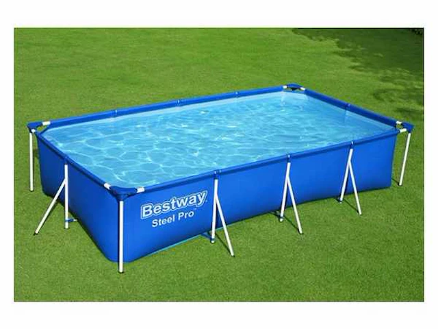 Bestway steel pro 400x211x81 cm opzetzwembad - afbeelding 1 van  6