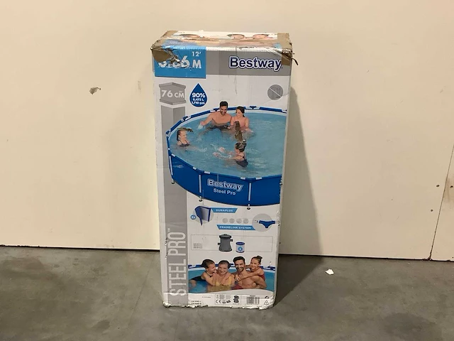 Bestway steel pro opzetzwembad met filter - afbeelding 2 van  4