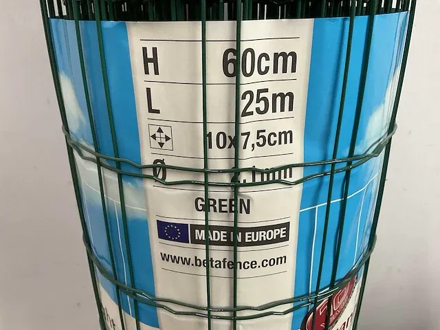 Betafence - pantanet light - tuingaas 60cm x 25m groen - afbeelding 6 van  7