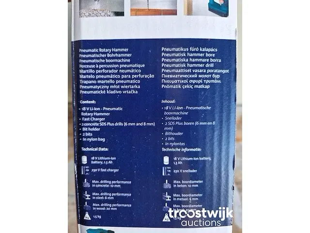 Betonboor - afbeelding 6 van  6