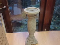 Betonen kaars kandelaar 50 cm hoog aantal 4 stuks. - afbeelding 4 van  5