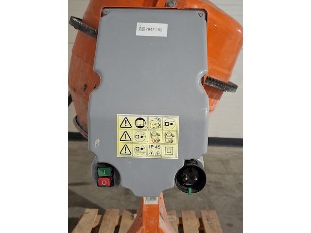 Betonmolen 140l 230v ~ atika, profi 145s, bouwjaar 2020 - afbeelding 6 van  8