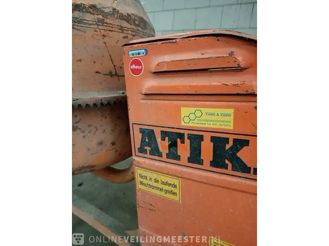 Betonmolen atika, rapid ra 140l - afbeelding 6 van  9