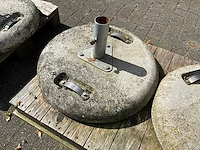 Betonnen parasolvoet (4x) - afbeelding 4 van  6