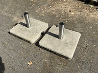 Betonnen parasolvoeten (2x) - afbeelding 2 van  6