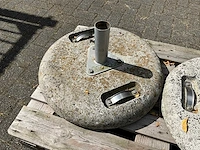 Betonnen parasolvoeten (4x) - afbeelding 6 van  6