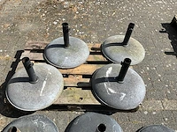 Betonnen parasolvoeten (7x) - afbeelding 5 van  7