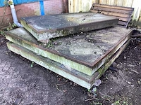 Betonnen platen (3x) stelcon - afbeelding 1 van  3