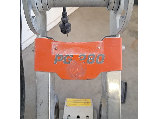 Betonschuurmachine 280mm 230v, husqvarna, pg280, 2017 - afbeelding 6 van  7