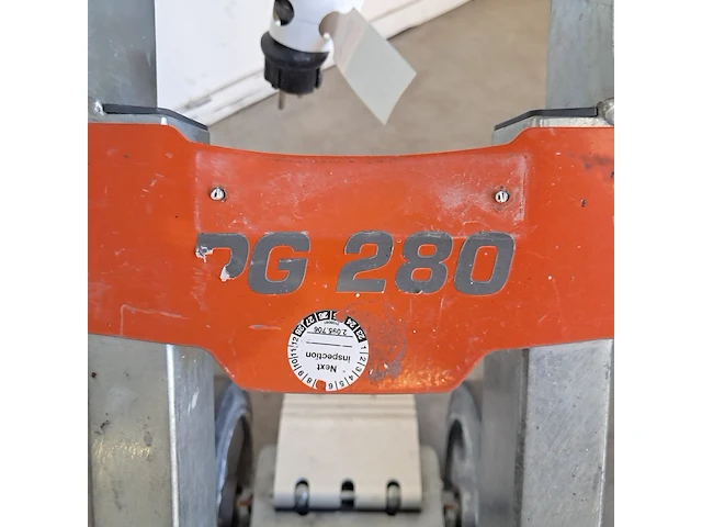 Betonschuurmachine 280mm 230v, husqvarna, pg280, 2017 - afbeelding 6 van  8