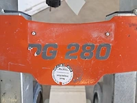 Betonschuurmachine 280mm 230v, husqvarna, pg280, 2017 - afbeelding 6 van  8