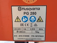 Betonschuurmachine 280mm 230v, husqvarna, pg280, 2017 - afbeelding 7 van  8