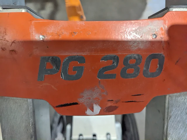 Betonschuurmachine 280mm 230v husqvarna, pg280, bouwjaar 2017 - afbeelding 3 van  19