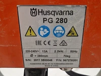 Betonschuurmachine 280mm 230v husqvarna, pg280, bouwjaar 2018 - afbeelding 6 van  7