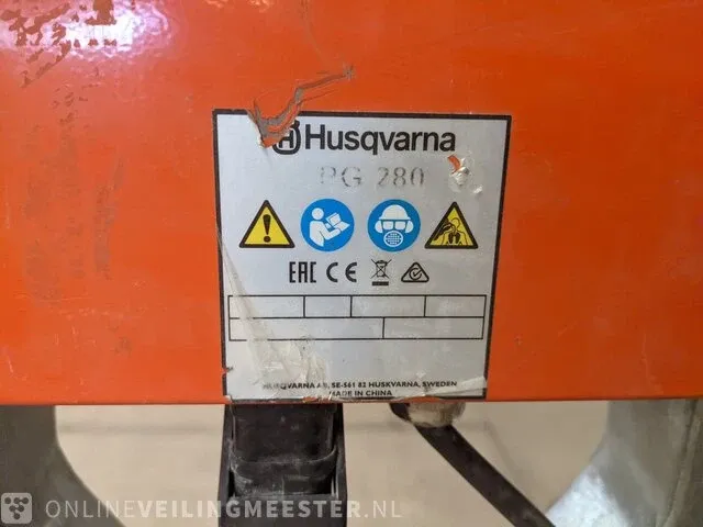 Betonschuurmachine husqvarna, pg280, bouwjaar 2017 - afbeelding 7 van  15