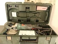 Betonslijpmachine metabo rsev 19-125 rt in kunststof koffer.