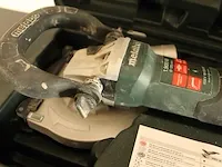 Betonslijpmachine metabo rsev 19-125 rt in kunststof koffer. - afbeelding 2 van  3