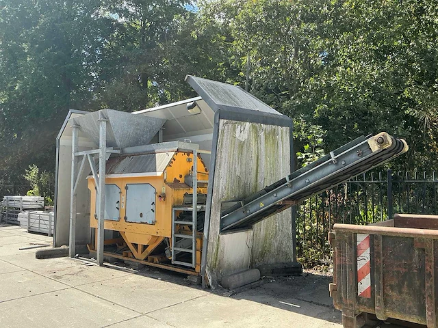 Beton/steen crusher mobiele backenbreker (jaw crusher) - afbeelding 23 van  41