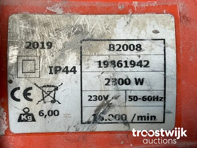 Betontrilnaald motor - afbeelding 6 van  6