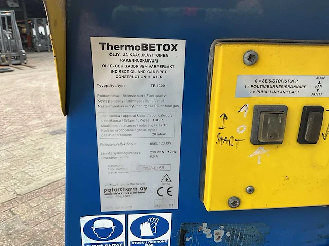 Betox tb1300 heater - afbeelding 6 van  7