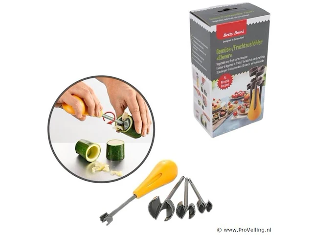 Betty bossi groente en fruit uitholler - afbeelding 1 van  3