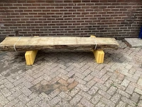 Beuk - 2020 gezaagd 170 x 490 x 2420 mm - schaaldeel (3x) - afbeelding 2 van  6