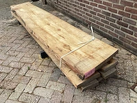 Beuk - kd ovengedroogd 2740 x500x 260 mm - schaaldeel (5x) - afbeelding 1 van  6