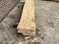 Beuk - kd ovengedroogd 2740 x500x 260 mm - schaaldeel (5x) - afbeelding 4 van  6