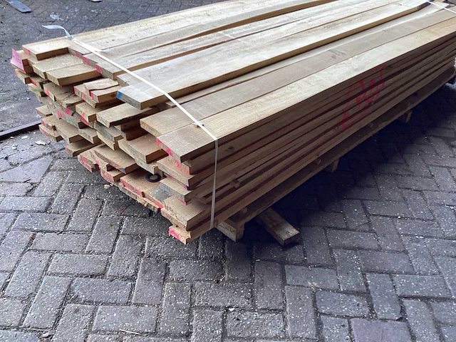 Beuk - kd ovengedroogd 2750x1100x500 mm - schaaldeel (91x) - afbeelding 8 van  10